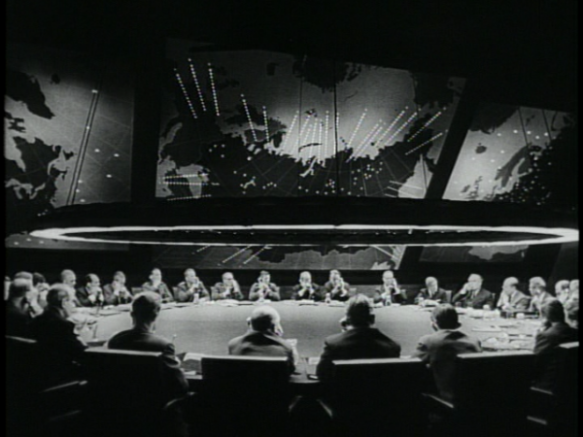 War Room Set, Dr. Strangelove, 1964 designed by Ken Adams